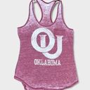 Tailgate  | Oklahoma Sooners Burnout Racerback Tank | Size Small Photo 0