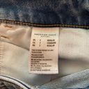 American Eagle AE  Next Level Stretch Raw Hem Hi-Rise Jegging Jeans Blue - Size 2 Photo 4