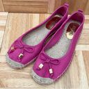 Michael Kors MK  Fuchsia Hot Pink Espadrilles Flats Photo 1