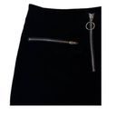 by the way. Ava Black Velvet High Waist Shorts Front Zip Revolve Medium Photo 3