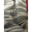 Gottex New  PeachSkin Collection White Silver Zebra Capri Leggings Small NWT Photo 2