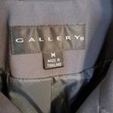 Gallery  Double Breasted Gray Blazer/‎ Lightweight Coat Size Medium Photo 2