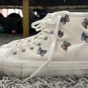 American Eagle AE Butterfly Canvas Platform Sneaker Photo 0