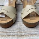 Lucky Brand Hadilla Women’s Tan Leather Platform Sandal With Studs Size 10M Photo 6