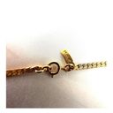 Monet Vintage  braided gold tone chain necklace Photo 7