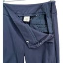 CAbi  Womens 9 to 5 Bootcut Trouser Pants Sz 6 Navy Blue Side Zip Pocket Stretch Photo 2