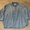 American Eagle Oversized Denim Shirt Photo 0