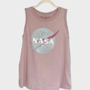 Fifth Sun  |  Petal Pink NASA Pink Tank  Top | Large Photo 2