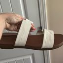 white sandals Size 8 Photo 1