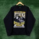 Urban Outfitters NFL Franchise AFC North Pittsburgh Steelers Oversized Crewneck Sweater Medium Photo 0