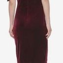 Vince Camuto  Ruched Off-The-Shoulder Dress velvet wine color size 2 Photo 1