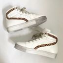 Ccocci High Top White Leopard Print Sneaker  Photo 4