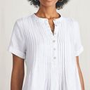 Faherty  Gemina Dress M in white Photo 3