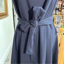 Jones New York Sleeveless Tri-Color Stretch Crepe Dress Tie Navy Size 6 NWT Photo 2