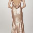 BHLDN Theia Bridesmaids Gemma Open Cowl Back in Matte Rose Gold Photo 1