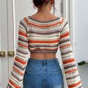 Crop Top Sweater Multi Size L Photo 1