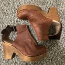 Free People RARE  Leather Heeled Booties Photo 0