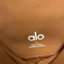 Alo Yoga ALO Womens 7/8 High Waist Airlift Leggings size L Cinnamon Brown Photo 4