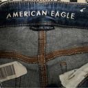 American Eagle  Next Level Stretch High Rise Jegging Crop Distressed Blue Jean 0 Photo 4