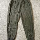 A New Day High Rise Ankle Jogger Olive Green Size Large Photo 4