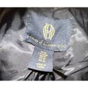 House of Harlow  Double Breasted Black Velvet Blazer Jacket sz XS‎ Golden Buttons Photo 3