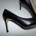 Marc Fisher  classic leather 3 1/2" heel pumps 81/2 Preppy minimalist avant garde Photo 1