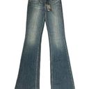 Paige  Skyline Boot Jeans Size 25 Blue Denim Transcend 2.0 Stretch Womens 27X33 Photo 0