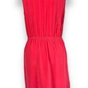 Cynthia Rowley 100% Silk  Coral Dress Women’s Medium Photo 2