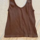 Gypsy + Jade Brown Tank Top Photo 0