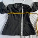 Edge Escada Women's Blazer Size 36 US 6 Scalloped  3-Button New Wool Black Photo 5