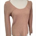 Saltwater Luxe  Blush Fitted Sweater size XL Photo 2