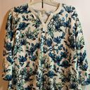 Talbots  floral sweater. Size PM. Excellent condition.‎ Photo 0