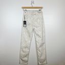 Hudson Jeans NWT Hudson Holly High Rise Straight‎ Jeans in Distorted Zebra Photo 6