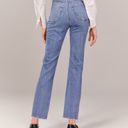 Abercrombie & Fitch Ultra High Rise Ankle Straight Jean Photo 4