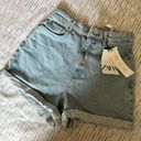 ZARA High Waisted Mom Shorts Photo 0