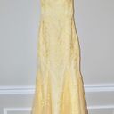 Yellow Prom Dress Size 2 Photo 2