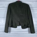 Nine West  BLAZER SUEDE LINED SIZE 4 GREEN Photo 1