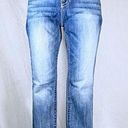 Miss Me Stretch Denim Embellished Curvy Ankle Skinny Cropped Capri Jeans~29~ Photo 1