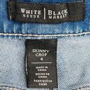 White House | Black Market  Skinny Cropped Ankle Zipper Jeans Light Blue Size 4 Photo 4