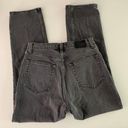 Abercrombie & Fitch 29/8 Short Curve Love 90s Straight High Rise Jeans Dark Grey Photo 1