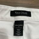 White House | Black Market WHBM White Girlfriend Distressed Jean. Size 4. Photo 5