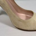 Kate Spade  licorice‎ Suede Pointed Toe Pump Heels Womens 6B Nude Photo 3