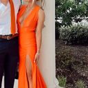 Jessica Angel Neon Orange  Prom Dress Photo 0