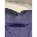 Anne cole  Twist Front Ruched Tankini Top  Blue Size Medium New With Tag Photo 6