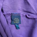 Polo  Bear Embroidered Bear Purple Casual Button Top Size Medium Photo 7