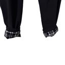 Eddie Bauer  Flannel Lined Insulated Black Jogger Pants Cargo Womens Size 6 Photo 1