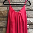 Sundry Anthropologie  Ruffle Hem Spaghetti Strap Maxi dress Coral Pink XSmall Photo 6