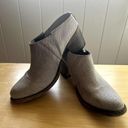 FREEBIRD by Steven  Shae Cream Lizard Leather Mule Booties SZ 7 Photo 6