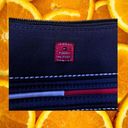 Tommy Hilfiger  Black with Red/White/Blue Center Stripe‎ Canvas Purse Photo 1