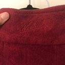 Woolrich  fleece vest M Merlot Wine Maroon color zip up, pockets burgundy Photo 3